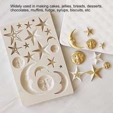 Star Moon Face Silicone