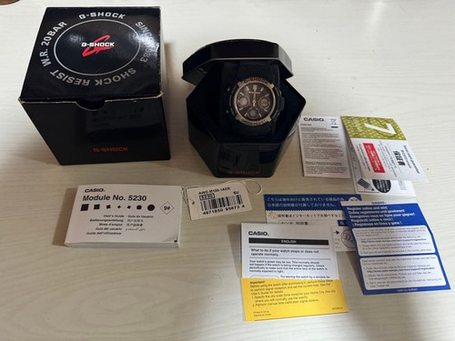 Casio shock awg - casio, awg-m100-1aer