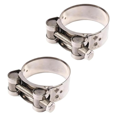 2pcs stainless steel - steel, exhaust