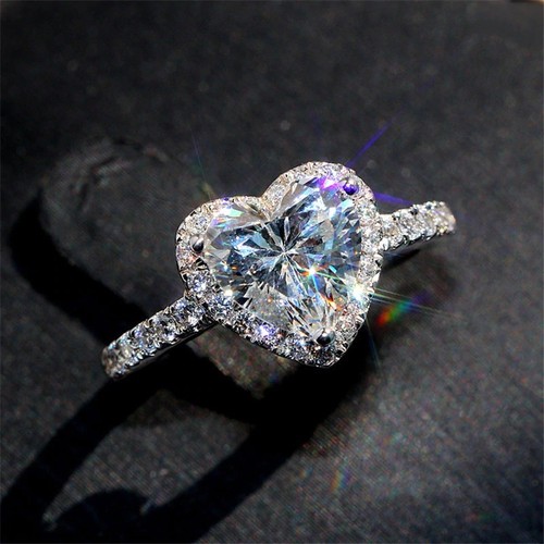 2ct heart shaped diamond - shaped,