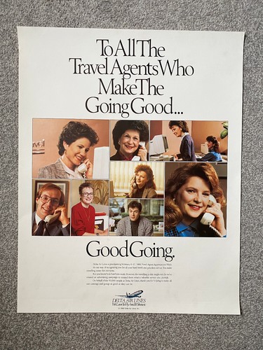 Original 1980s delta air - original, lines