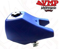 Yamaha PW80 PY80 Plastic Fuel Tank Blue with Cap and Fuel Tap Switch
