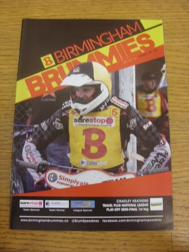 2016 speedway programme - speedway,