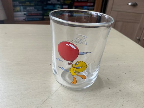 Tweety pie glass - glass, small