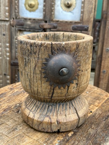 Ancient old wooden hand carved - ancient,