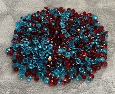 Diamantés Gems Blue Red Jewellery Making Crafts