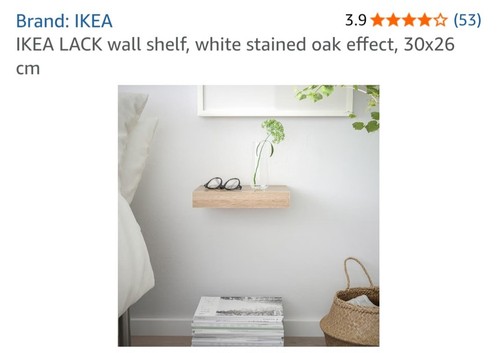 Ikea lack floating shelves - lack,