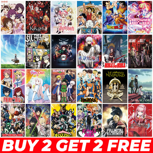 Best anime posters a4 - posters,