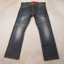 Replay Mens Jeans 33x31 Blue