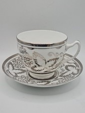 HAND-PAINTEL GRAY POTTERY