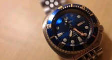 Skx/ Srpd bezel insert blue/gold