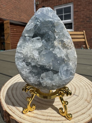 Stunning big celestite crystal - big,