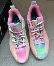 UK9 Adidas Anthony Edwards AE 1 LOW “3SSB PE" Tie-Dye Orange Pink Mens -JR3915