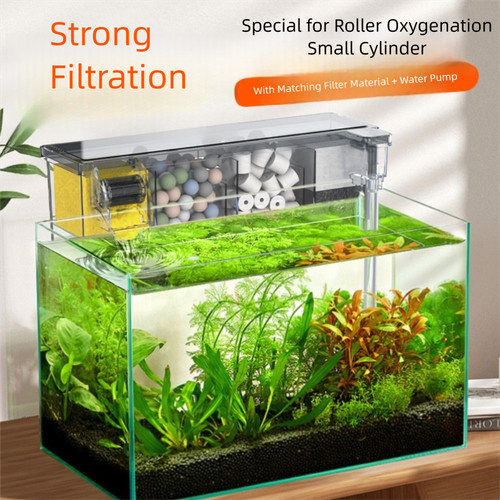 Built fish tank wall - built-in,