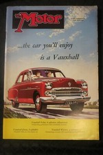 The Motor Magazine 4th June 1956 Vauxhall Velox 6 Cylinders Vauxhall Cresta