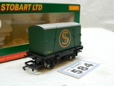 Hornby 00 Conflat Wagon & Container Load Eddie Stobart 204 R6294A Ltd Edition