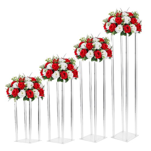Acrylic geometric flower rack - geometric,