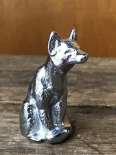 Vintage Original Sitting Fox