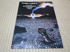 "Thin Lizzy" Tourbook At Last Sayonara Japan Tour 1983 Program Booklet 