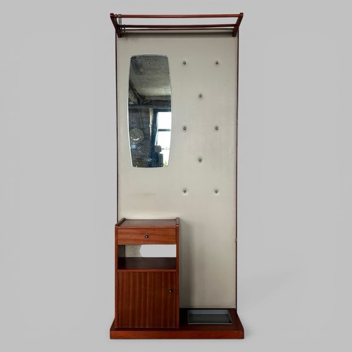 1960s teak hall stand - teak,