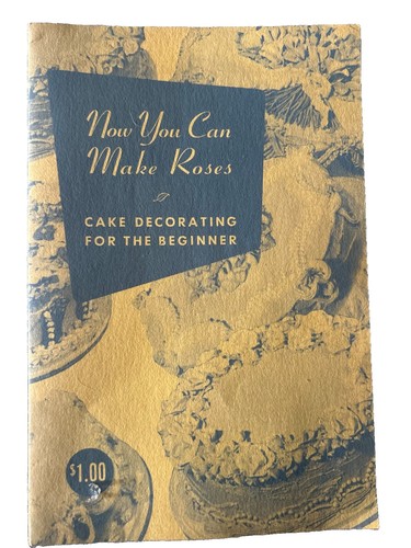 1952 cake decorating booklet - cake,