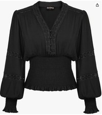 SCARLET DARKNESS Womens Black