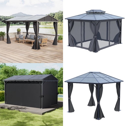 Polycarbonate hardtop gazebo - hardtop,