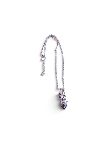 Silver tone gothic anatomical - gothic,