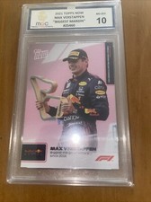 2021 Topps Now F1 Max Verstappen Biggest Margin Of Victory MGC 10