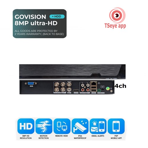 16ch 8ch 4ch - 16ch/8ch/4ch, 5mp