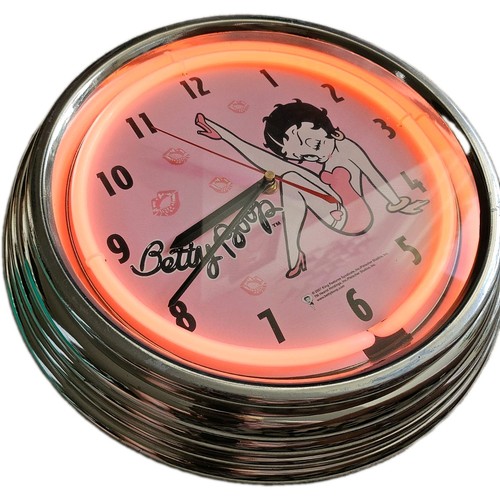 Rare betty boop wall clock - rare,