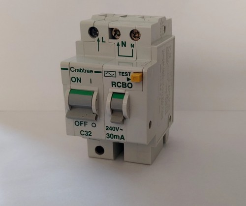 Crabtree polestar rcbo - polestar,