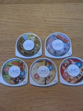 PSP UMD Movie Bundle x5