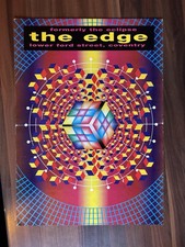 Th Edge Rave Flyer ,A4, 90s