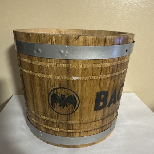 Bacardi rustic wooden - wooden, half