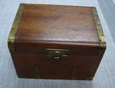 Vintage small wooden chest