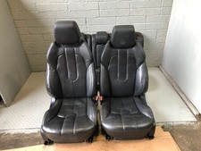 Range Rover Evoque Seats Set of Electric Black Leather L538 2011 to 2015 L27105