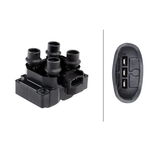Hella ignition coil pack - coil, fits