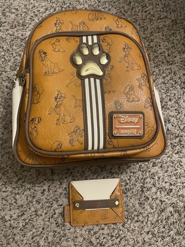 Disney loungefly dogs brown - disney,