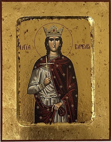 Barbara icon orthodox - barbara,