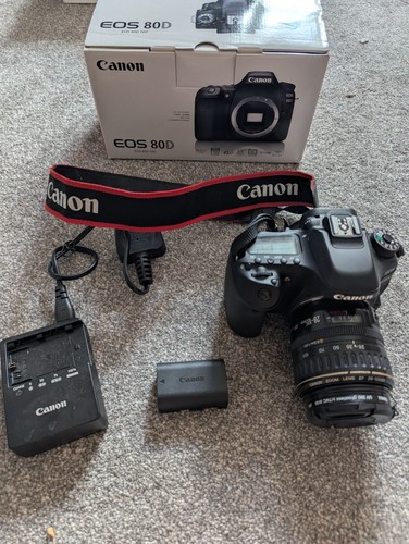 Canon eos 80d dslr camera - canon,