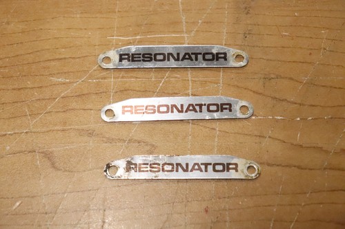 Premier resonator drum badges - premier,