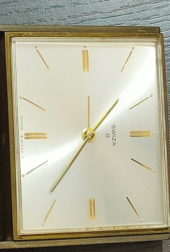 Vintage alarm table clock - vintage,
