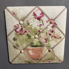 Magnetic Floral Bulletin Board