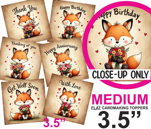 Vintage card toppers - vintage,