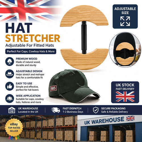 Adjustable hat stretcher for - adjustable,