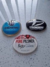 3x 3D Beer Pump Badges (Fish