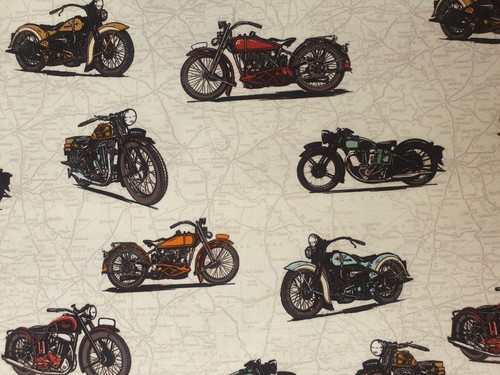 Motorbike fabric 100 - motorbike, uk