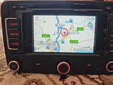 Volkswagen /Seat / Skoda RNS315  CD/MP3/Dab Radio/BT/ Cam...Satnav with Code...