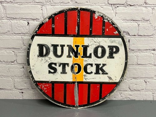 Large vintage dunlop - vintage, stock